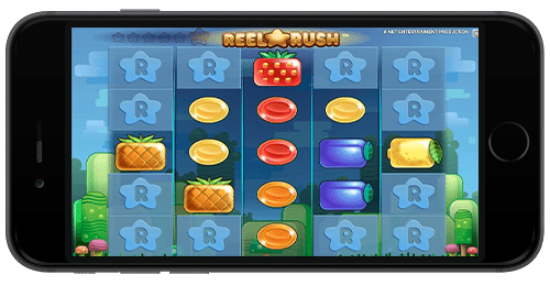 reel rush slot machine on mobile