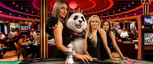 royal panda casino - live casino dealers and the panda between